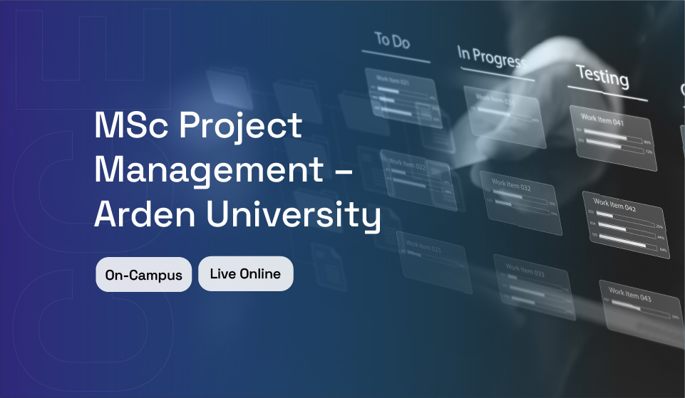 MSc Project Management - Arden University